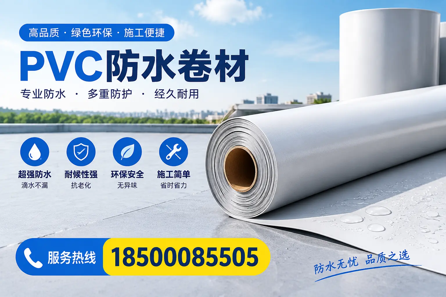 选用PVC防水卷材时需要避开的常见误区,特别是在武汉